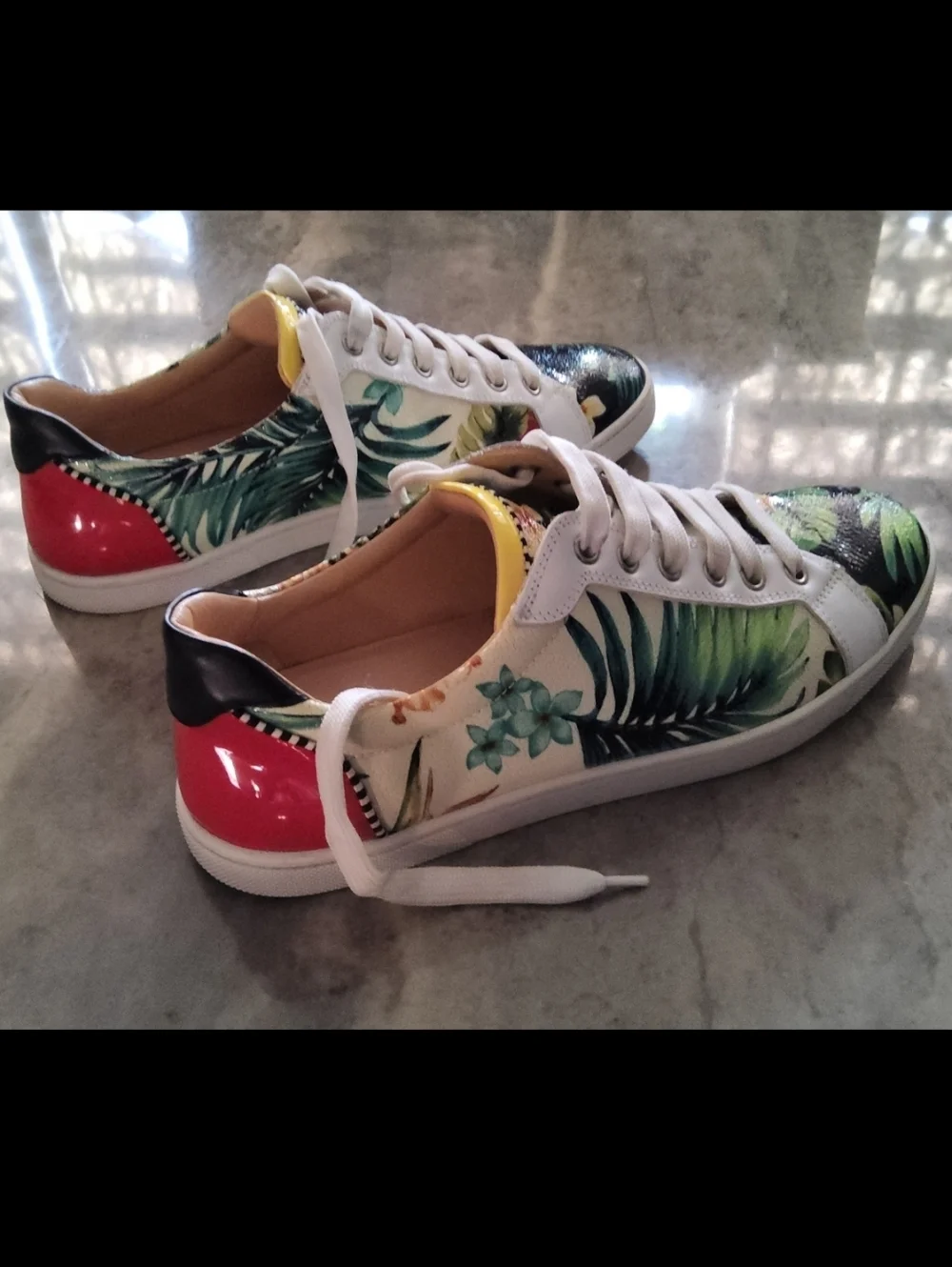 Christian Louboutin Floral Sneakers 🤩🤩🤩
women's size EU.40 | US.9–9.5 - Picture 10 of 16
